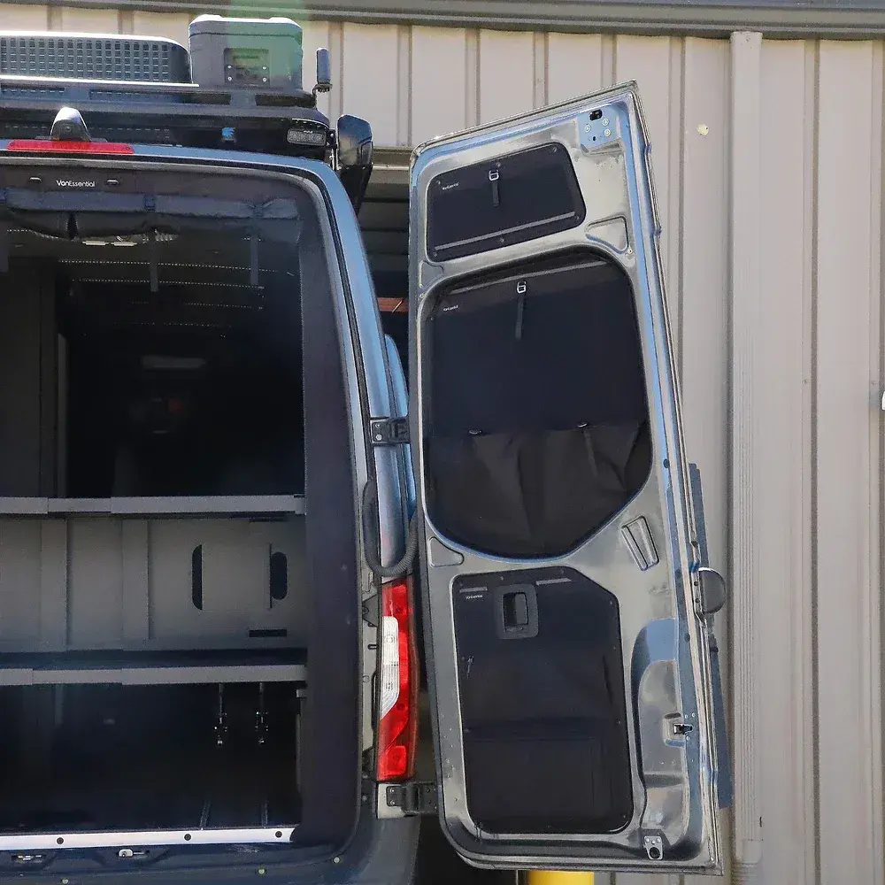 VanEssential - Middle Rear Door Storage Panels (Pair) | 19+ Sprinter