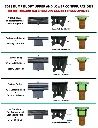 Van Compass 3073 Bump Buddy upper and lower bump stop configurations chart for Sprinter 2500
