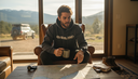 Hoodie cabin lifestyle