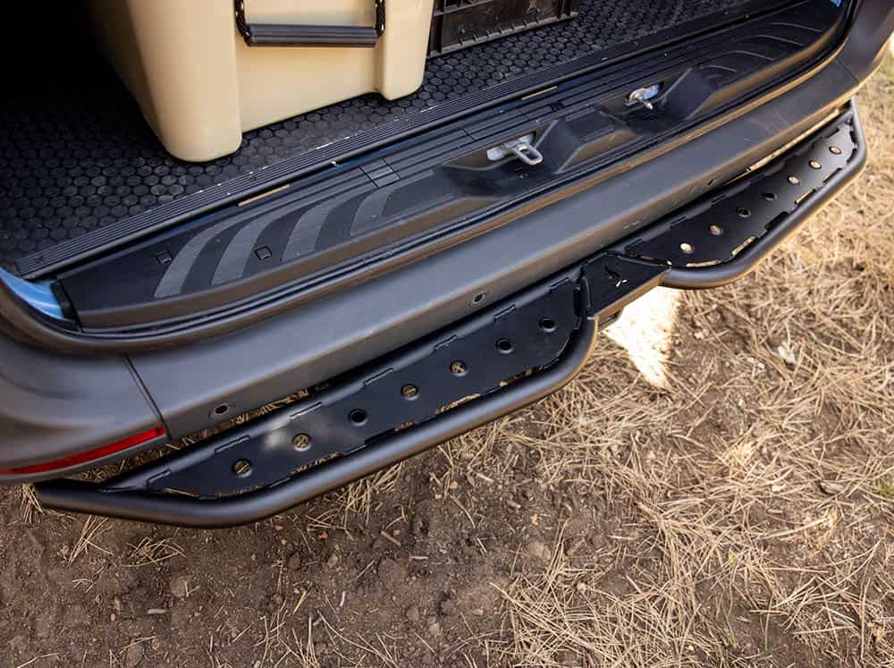 Sprinter rear tube step - installed