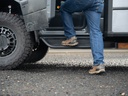 Winnebago EKKO Sprinter side steps - in use