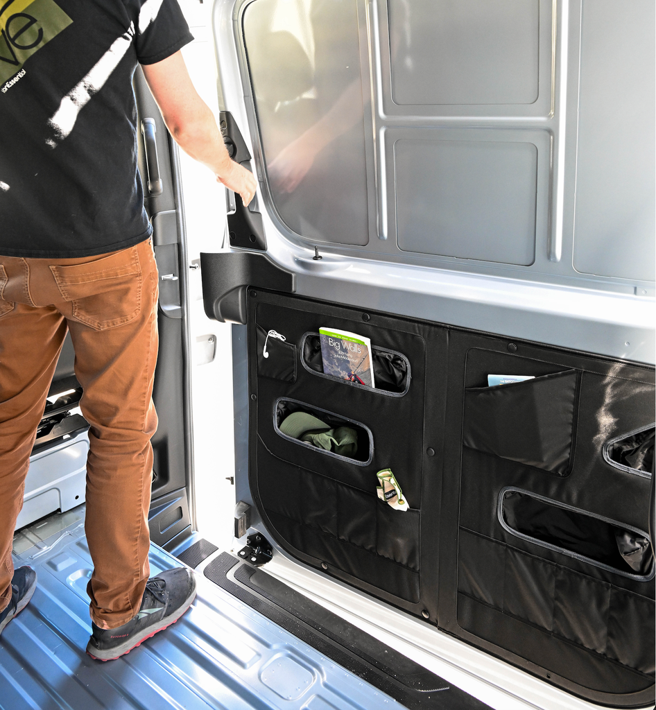 VanEssential - Mercedes Sprinter Lower Sliding Door Storage Panel - image 3