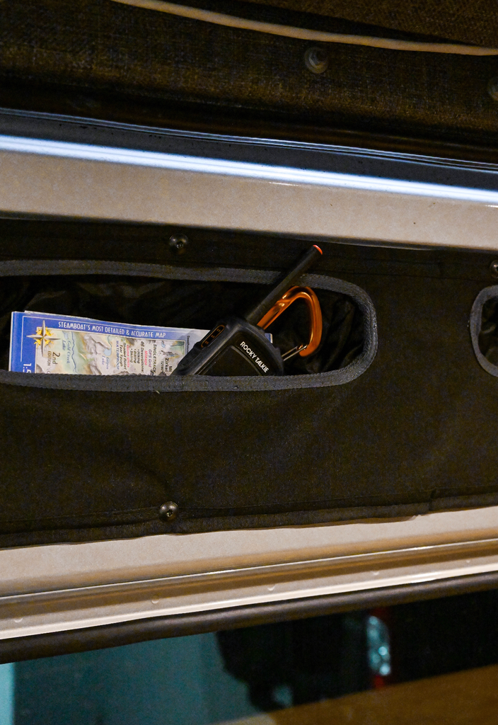VanEssential - Mercedes Sprinter Upper Sliding Door Storage Panel - image 3
