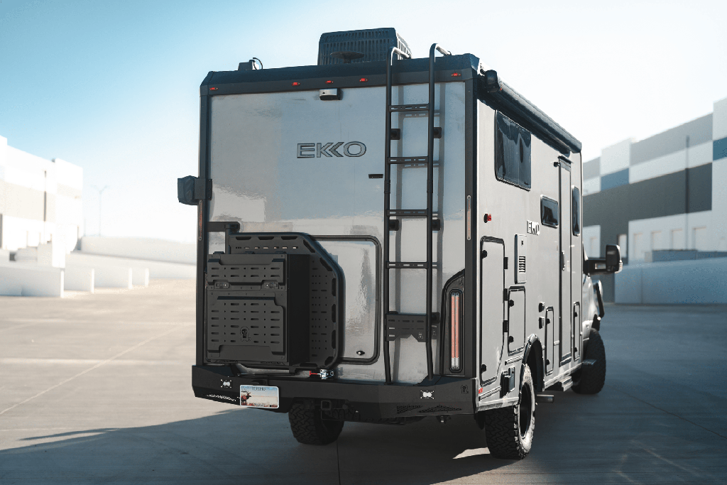 Owl Teton rear carrier system for Winnebago EKKO Sprinter 23B