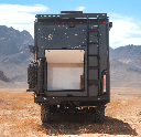 Owl Teton rear carrier system for Winnebago EKKO Sprinter 23B