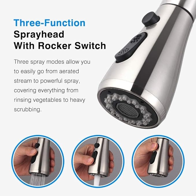Touch-Activated Kitchen Faucet (Stainless) | 21-24 Revel