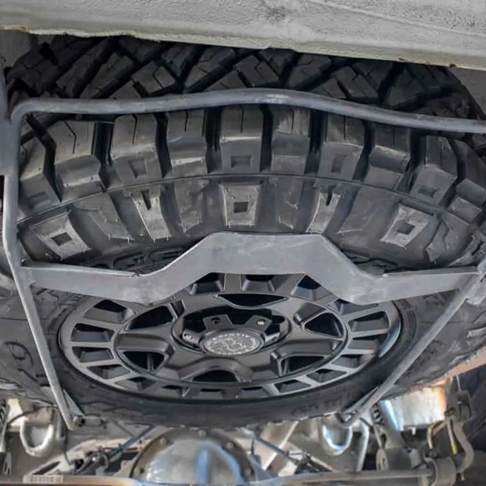 Agile Offroad - Oversized Spare Tire Basket Brackets | Sprinter