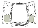 VanEssential - Lower Rear Door Storage Panels (Pair) | 19+ Sprinter