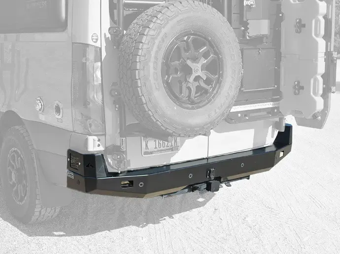 Aluminess - Slimline Rear Bumper (No Swing Arms) | 19+ Sprinter