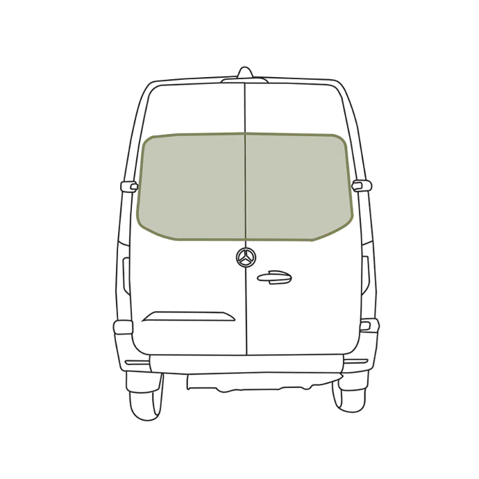 VanEssential - Rear Door Window Covers (Pair) | Sprinter