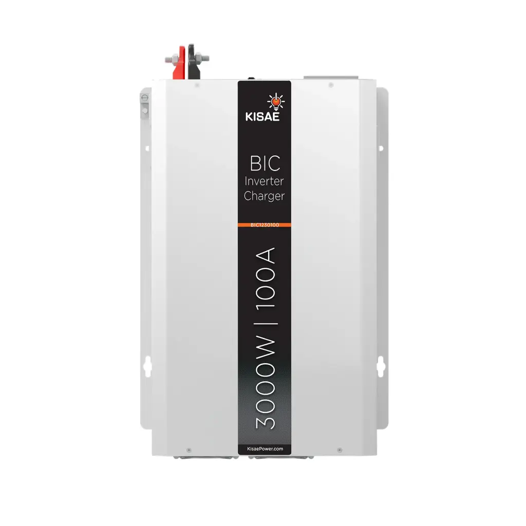 Kisae - 3000 Watt Inverter/Charger 100A Charging With Remote 