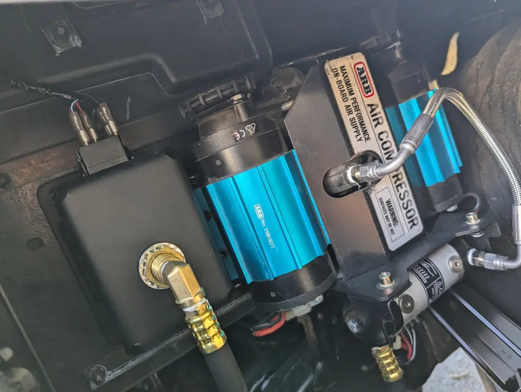 Service - ODB ARB Twin Air Compressor Onboard Air System (Installed)