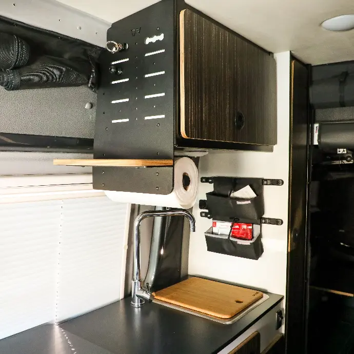 Canyon Adventure Vans - Revel Kitchen Caddy PRO | 2021-2024 Revel