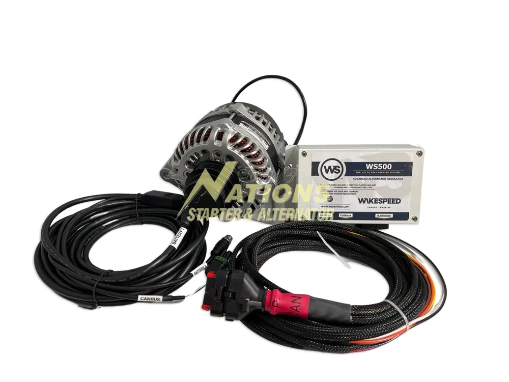 Nations - 280 AMP Alternator Charging System Upgrade for Winnebago Revel (280A, Wakespeed External Regulator)