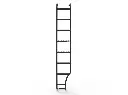 FVCO - Sprinter Side Ladder (Wheel Wrap) | 07+ Sprinter (High Roof)