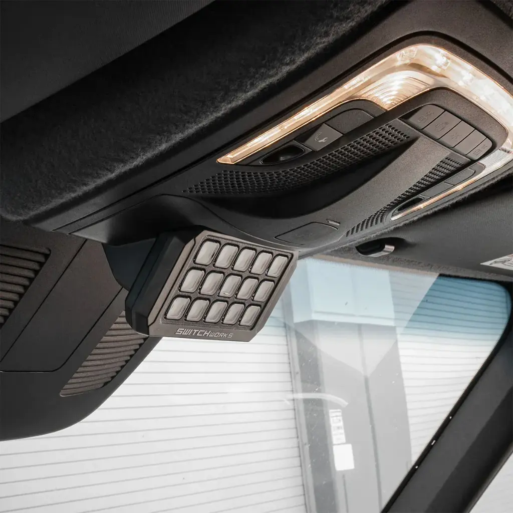 SSV Works - Alpha12 Mounting Kit (Upper Center Console) | 19+ Sprinter