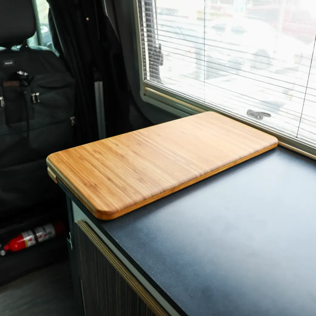Canyon Adventure Vans - Folding Countertop Extension | 2021+ Revel