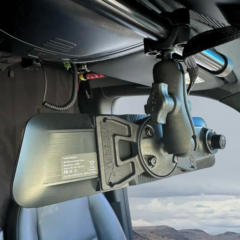 Terra X - Wolfbox Visordok Tube Mount (New Version) | 2019+ Sprinter