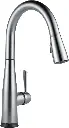 Delta Essa Touch20 Kitchen Faucet with Pull Down Sprayer