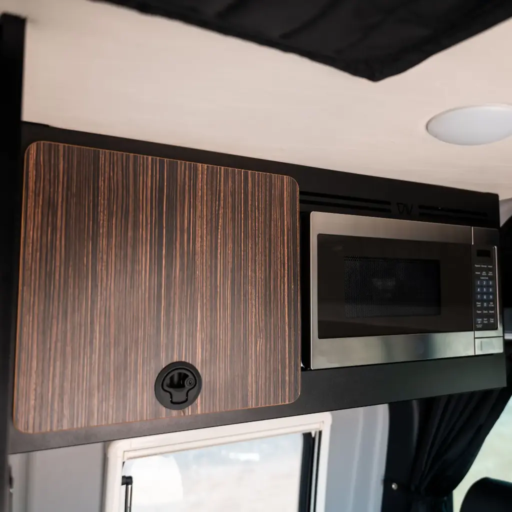 Canyon Adventure Vans - Microwave Overhead Cabinet Kit | 2021-2024 Winnebago Revel