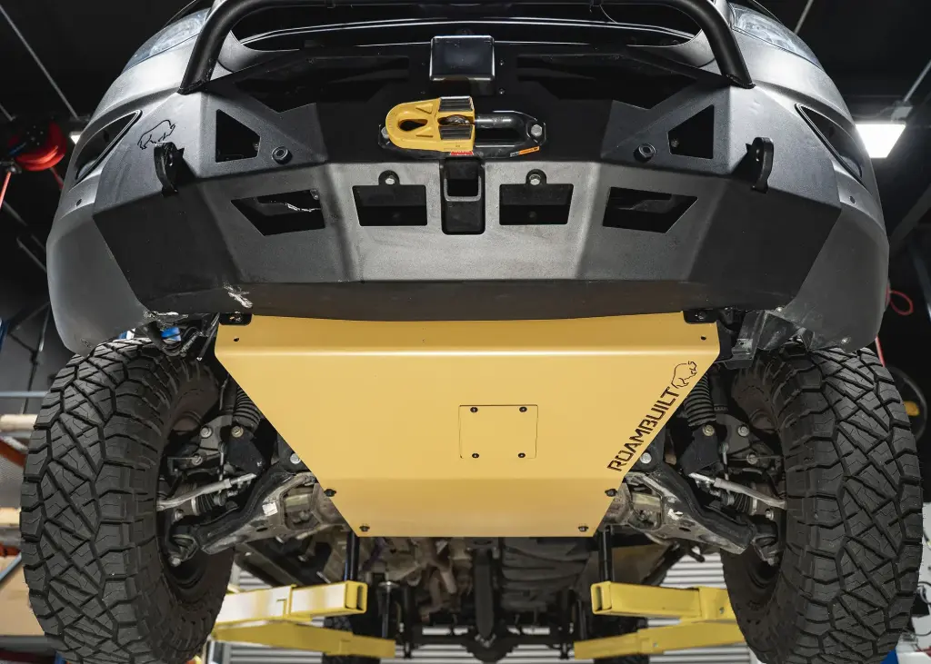 ROAMBUILT - Mercedes Sprinter Engine Skid Plate (4x4 Aluminum Underbody Protection) | 2019-2025 Mercedes Sprinter