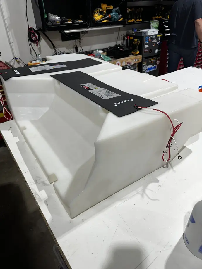 Labor - Install Fresh Water Tank Heating Pads (2) | Revel