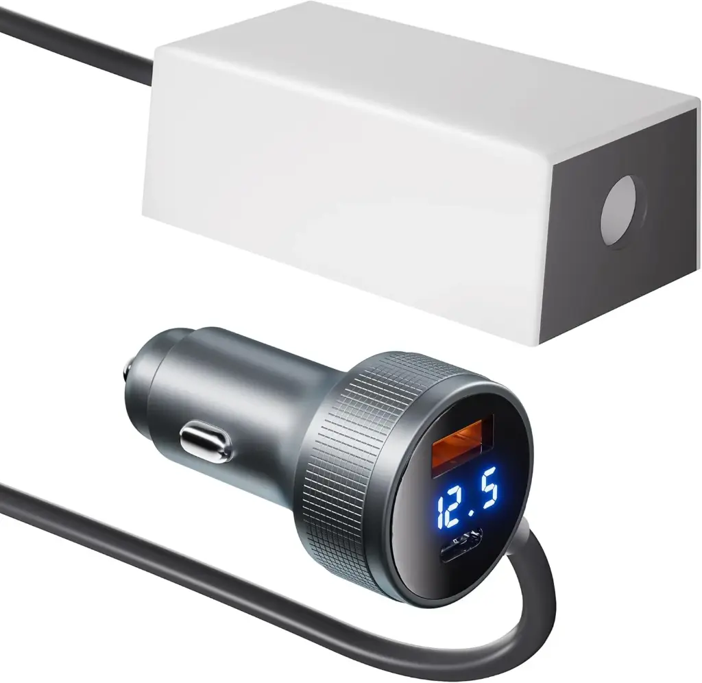 Starlink Mini 3-in-1 Voltage Step Up Converter & Cigarette Lighter Adapter (USB-C & USB-A, 36V Output)