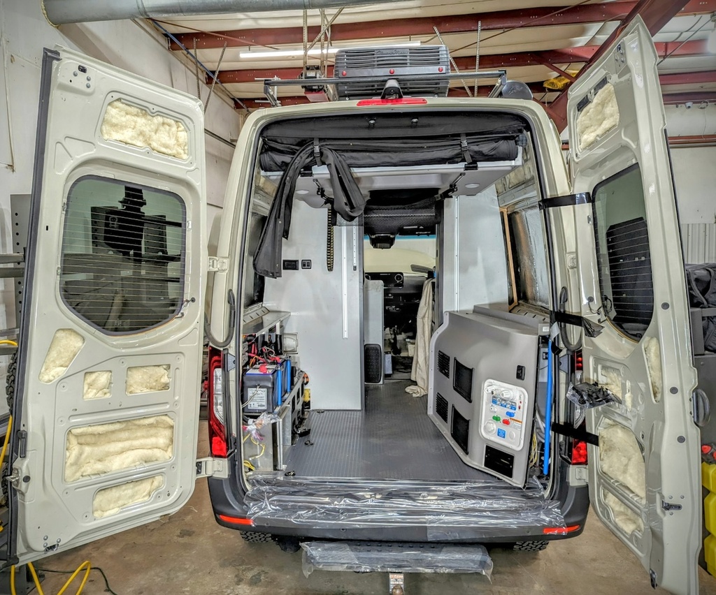 Service - Install Sound Mat + Insulation (Rear Doors) | 07+ Sprinter