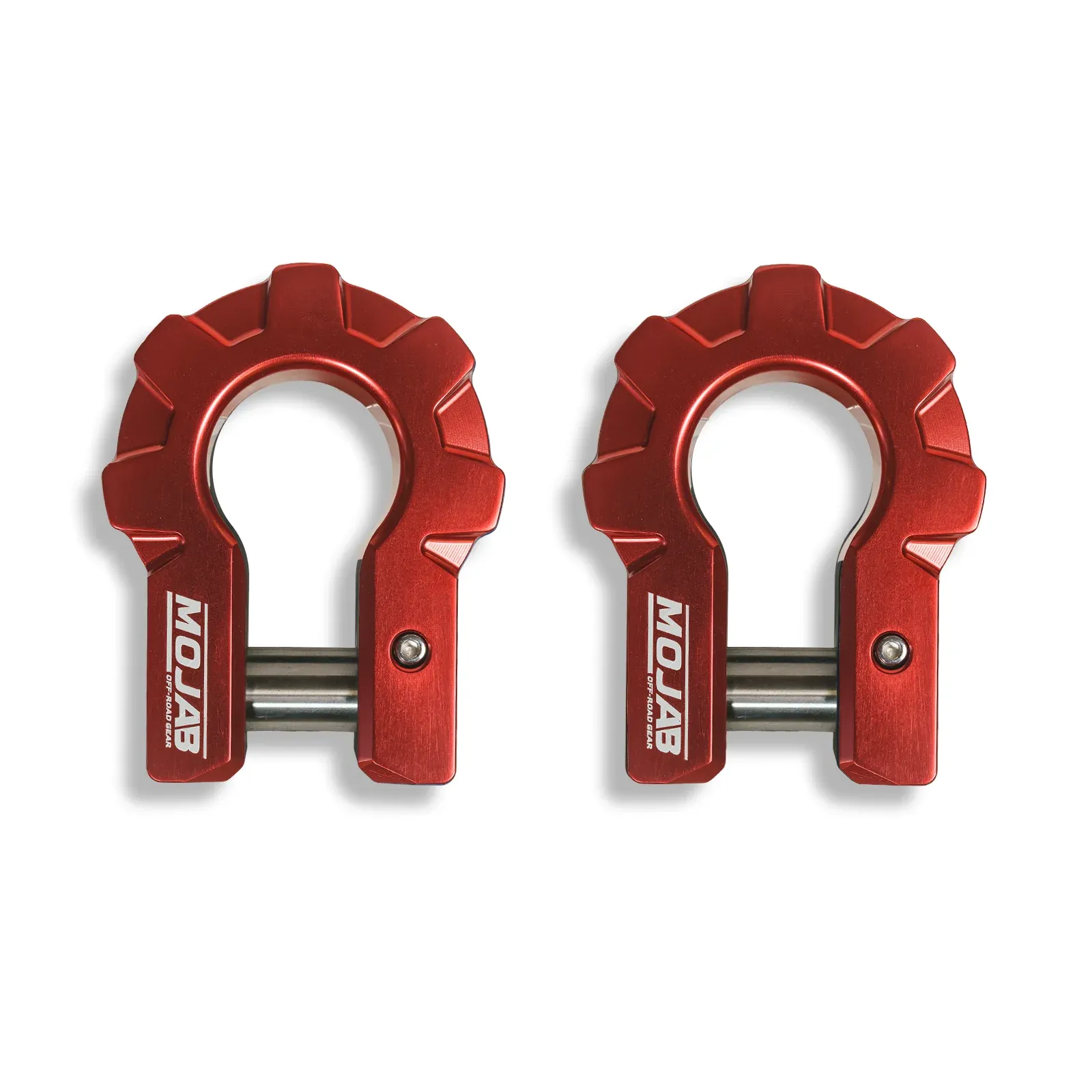 Mojab Offroad - 3/4'' Extreme Duty Aluminum D-Shackle Set (9T)