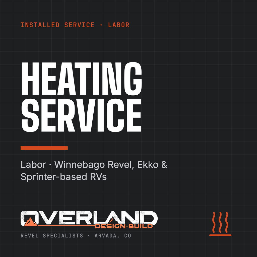 Labor - Rixens MCS7 Hydronic Heater Retrofit Installation | 2018–2020 Winnebago Revel
