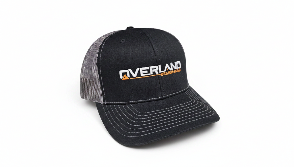 ODB Richardson 112 Trucker Hat - Black/Charcoal
