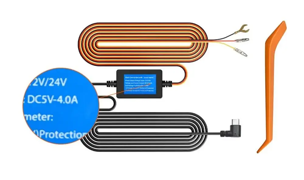 WOLFBOX Dashcam Multifunctional Hardwire Kit for G900TriPro