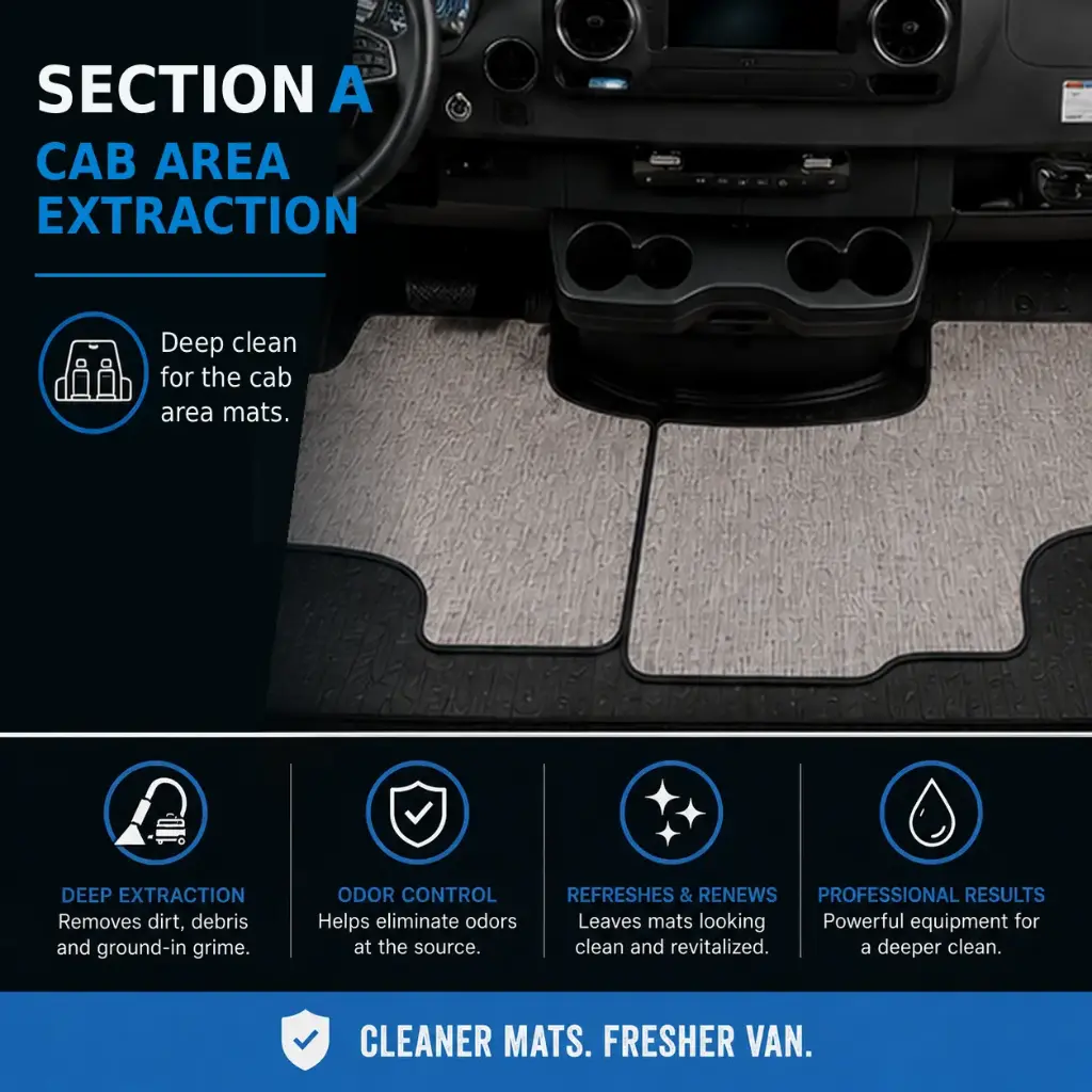 Vehicle Detailing - Extraction Section A (Cab)