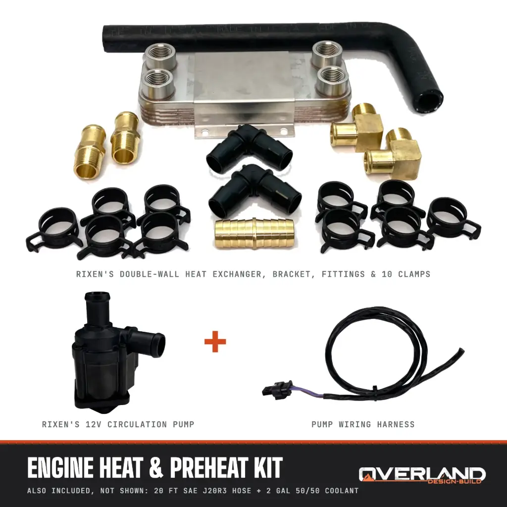 Engine Heat & Preheat Integration Kit | Winnebago Revel