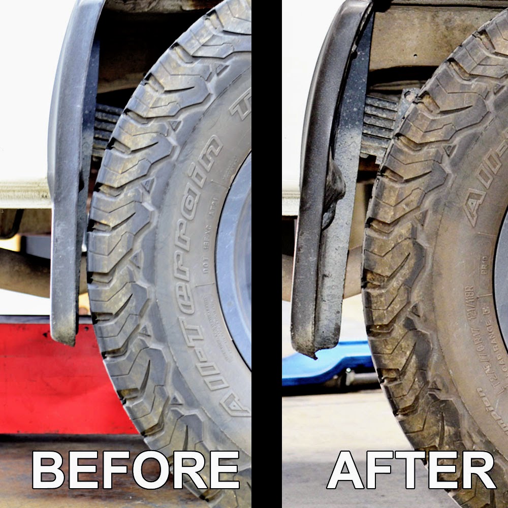 Big Tire Rear Fender Modification | 06+ Sprinter