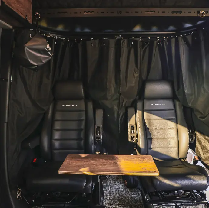 Canyon Adventure Vans - CLIMA-SHADE™ Showtime Curtain