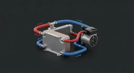 [Ser-No-01447] Engine/ESPAR Dual Heat Exchanging System