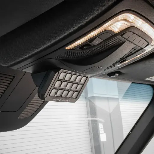 [SSV_240-MBS3-SWE12] SSV Works - Alpha12 Mounting Kit (Upper Center Console) | 19+ Sprinter