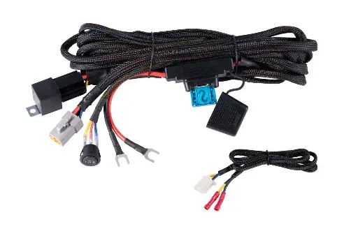 [DIO_DD4123] Diode Dynamics - Ultra Heavy Duty Single Output 4-pin Wiring Harness