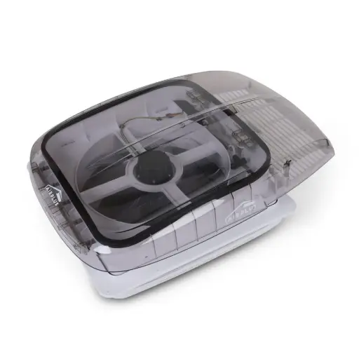 [AMA_AIRPLUS355-S] NomadicArk - AirPlus 355 RV & Van Deluxe Roof Vent (Smoke)