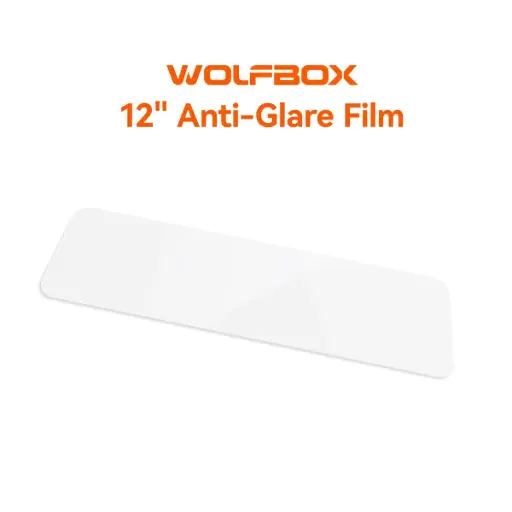 [WOL-02499] Wolfbox - 12 inch Anti-Glare Film for Rear View Mirror Camera 