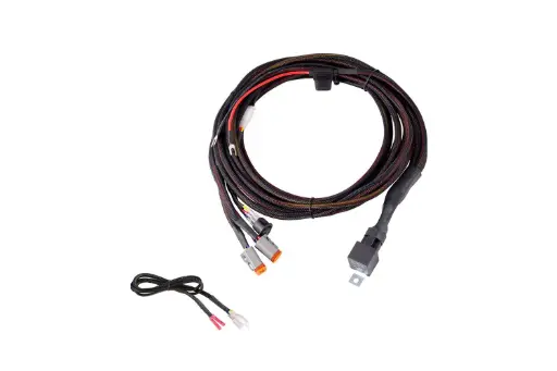 [DIO_DD4093] Diode Dynamics - Heavy Duty Dual Output 4-pin Wiring Harness