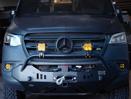 [CPO] Baja Designs Mercedes SAE Fog Light Upgrade Kit | 19+ Sprinter (Certified Pre-Owned)