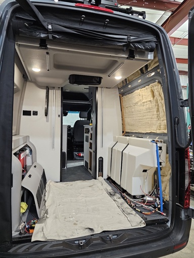 Sound Mat + Wool Insulation (Passenger Garage Wall, Bundled Install)