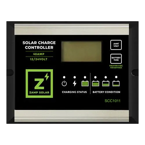 [ODB-CPO-ZAMP-SCC1011] [CPO] Zamp Solar Battery Charger Controller 40 Amp *Certified Pre-Owned*