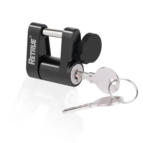 [AMZ_B0CMQHH4TT] Keyed Coupler/Hitch Lock (Black)
