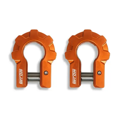 Mojab Offroad - 3/4'' Extreme Duty Aluminum D-Shackle Set (9T)