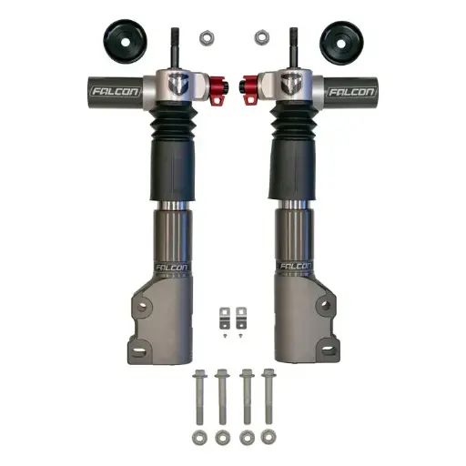 [FAL_1051-REFURBISHED] Van Compass - Falcon 3.3 Fast Adjust Inverted Rally Strut — Sprinter 4x4 & AWD 2015+ | Factory Refurbished