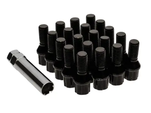 [SEC-01027] Security-keyed Spline-Drive Lug Bolts for Aftermarket Alloy Wheels (6)