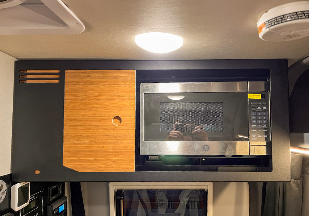 RigWell - Revel Microwave Slider Cabinet Conversion